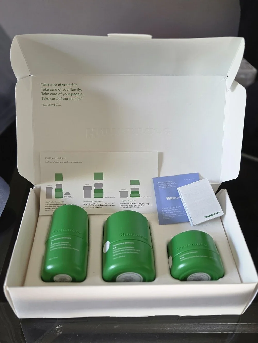 humanrace skincare trio